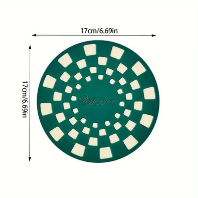 2-in-1 Silicone Trivet Mat Pot Holder Set