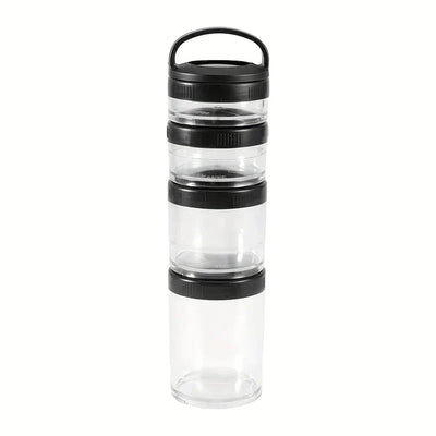 3-Tier Stackable Airtight Storage Canister Jar