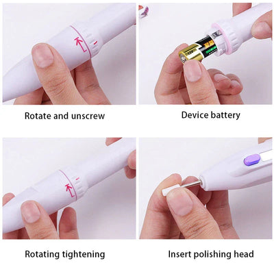 5-In-1 Electric Nail File Manicure Kit Set
