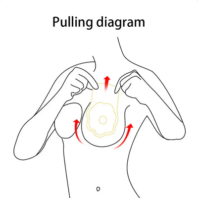 Adhesive Nipple Covers Breast Petals