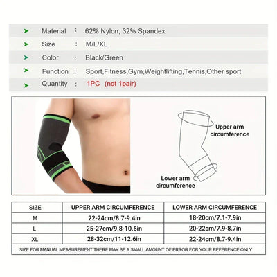 Adjustable Elbow Brace Support Compression Sleeve