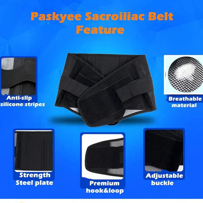 Adjustable Neoprene Back Support Brace Belt