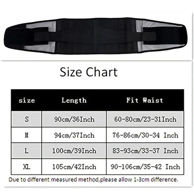 Adjustable Neoprene Back Support Brace Belt