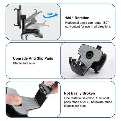 Car Phone Holder Mount Vent Dashboard Windshield