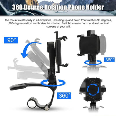 Car Phone Holder Mount Vent Dashboard Windshield