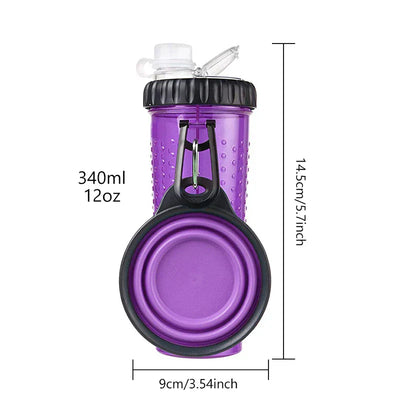 Collapsible Silicone Pet Travel Bowl