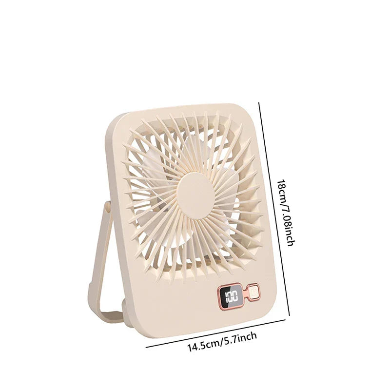 Desk Fan With Power Bank Function
