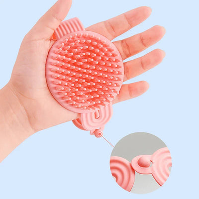 Double-Sided Silicone Body Scrubber Brush