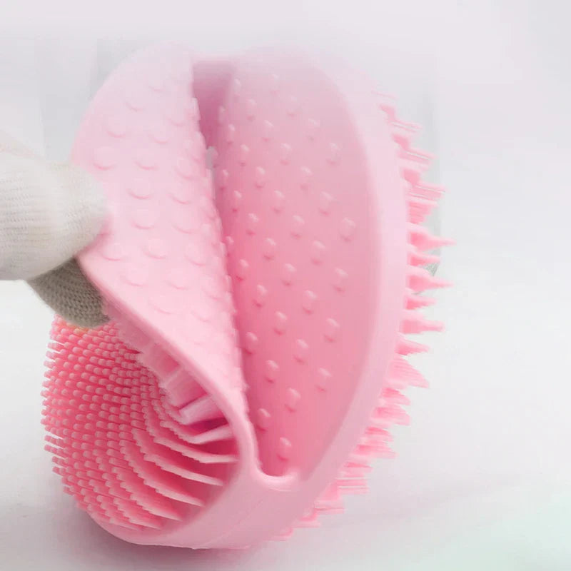Double Sided Round Body Shower Brush