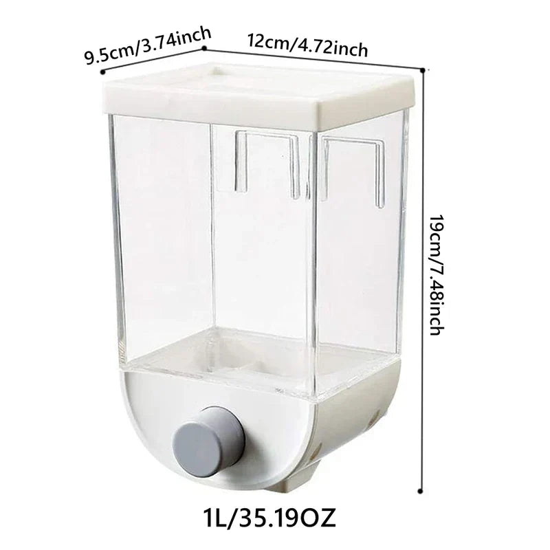Dry Food Cereal Dispenser Container
