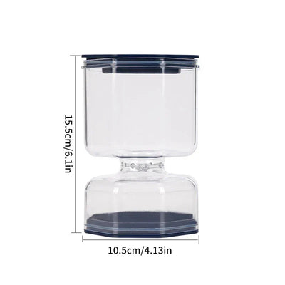 Dry Wet Separation Pickle Jar Container Strainer