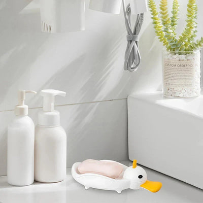 Duck Soap Dish Holder Self-Draining