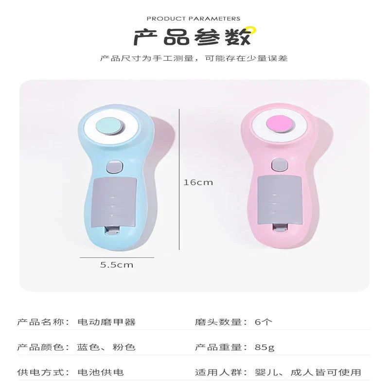 Electric Nail File Drill Manicure Polisher Tool