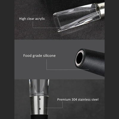 Electric Wine Aerator Pump Decanter
