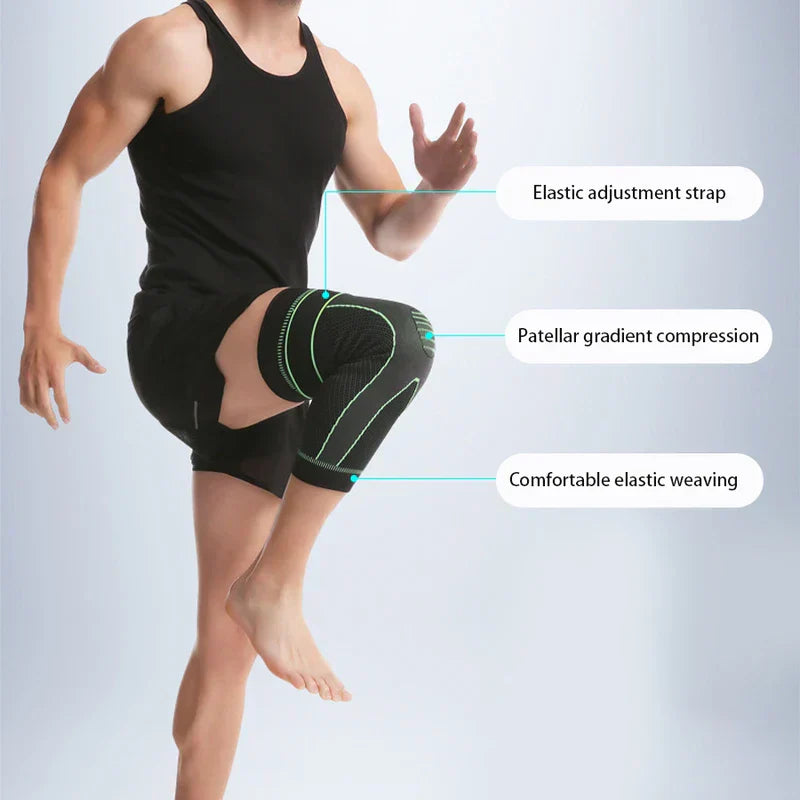 Extended Compression Knee Brace Sleeve