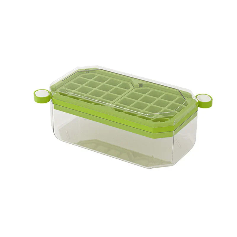 Foldable Collapsible Ice Cube Tray Box