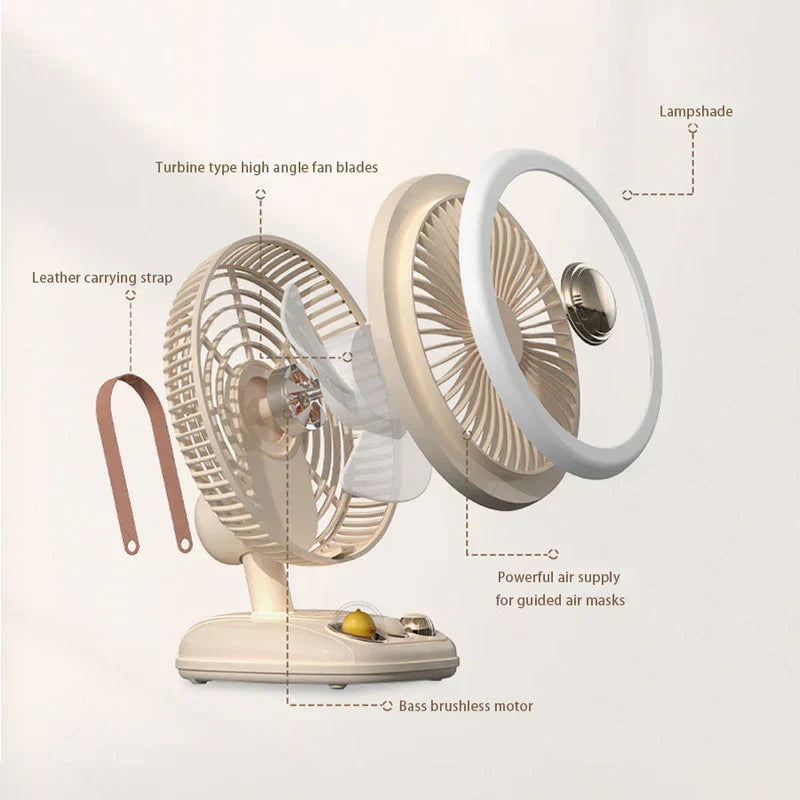 Foldable Telescopic Portable Standing Fan