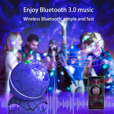 Galaxy Star Projector Night Light Lamp