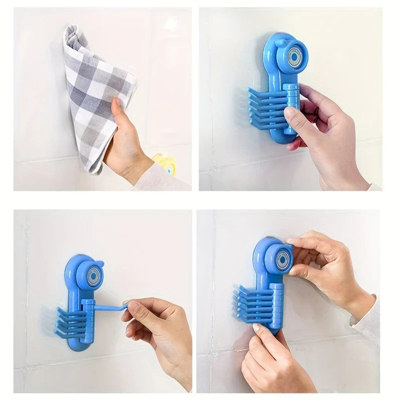 Heavy Duty Suction Cup Hooks – 6-Claw Reusable Wall Hangers