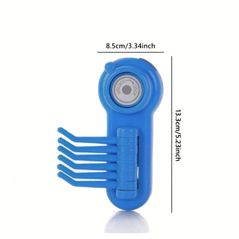 Heavy Duty Suction Cup Hooks – 6-Claw Reusable Wall Hangers