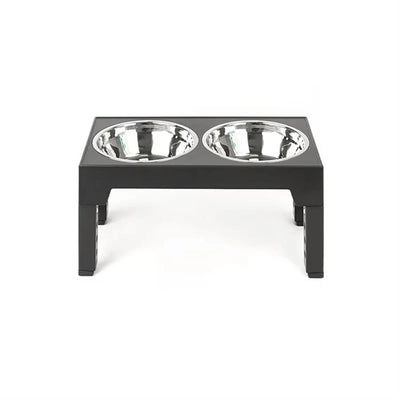 Height Adjustable Elevated Pet Bowl Feeder Stand