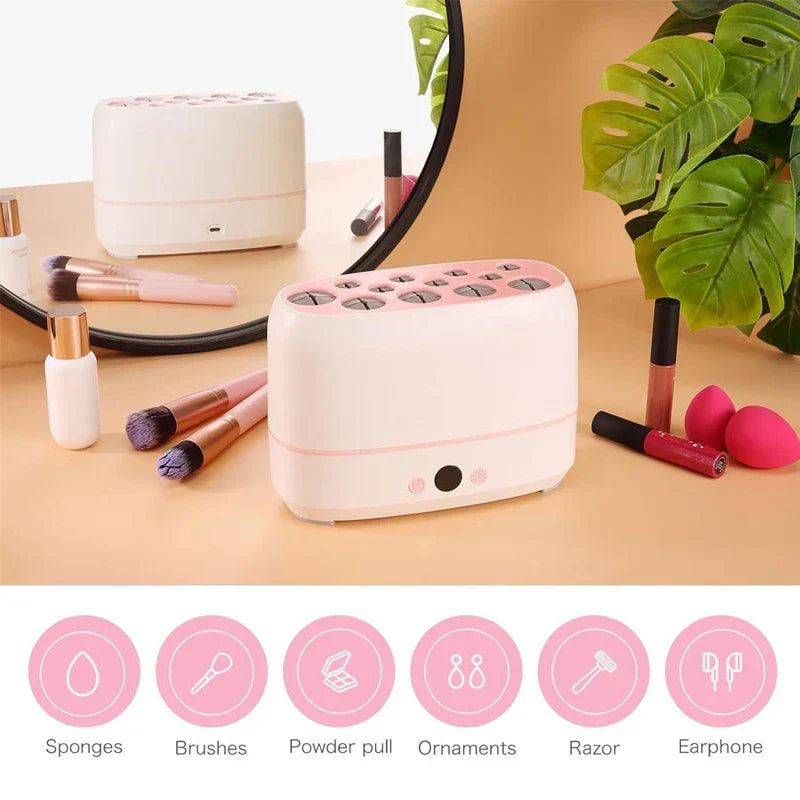 Makeup Brush Cleaner & Dryer Spinner Machine