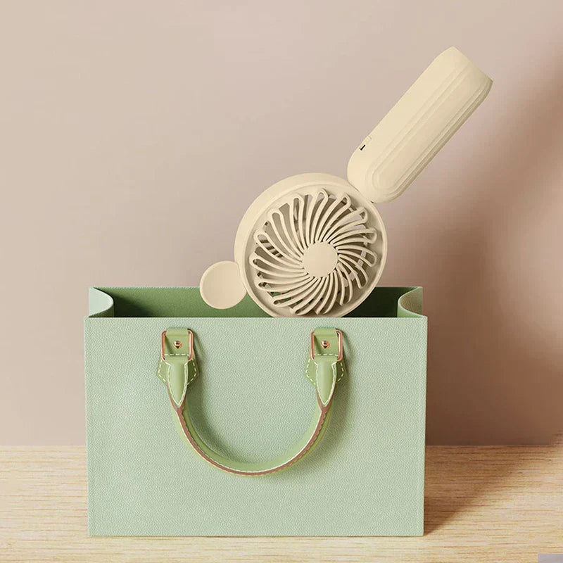 Mini Manual Handheld Squeeze Fan