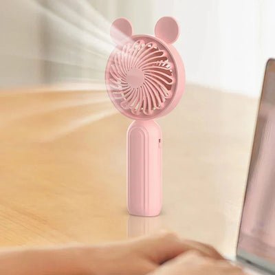 Mini Manual Handheld Squeeze Fan