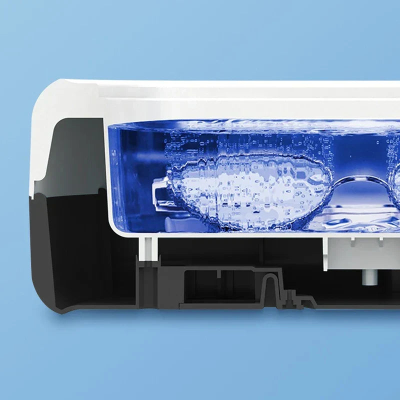 Mini Ultrasonic Cleaner Machine Jewelry Glasses