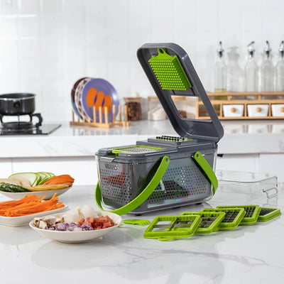 Multi-Piece Vegetable Slicer Chopper Set