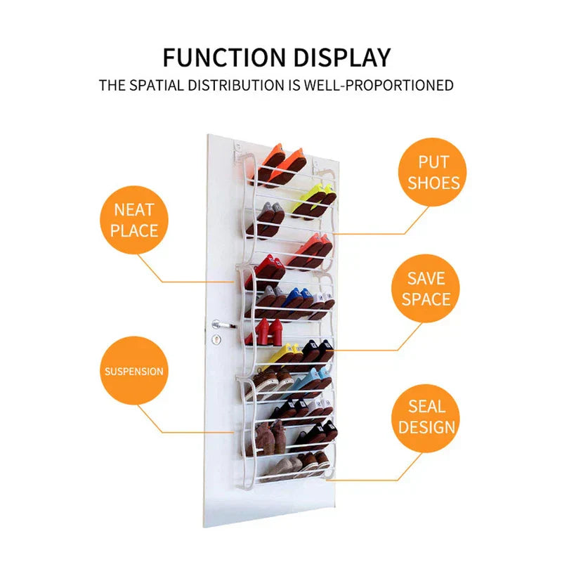 Multi-Tier Shoe Storage Rack Organizer