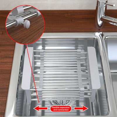 Multifunctional Dish Drying Rack Drainer Organizer