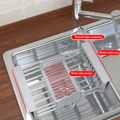 Multifunctional Dish Drying Rack Drainer Organizer
