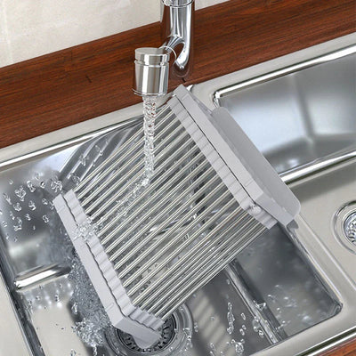 Multifunctional Dish Drying Rack Drainer Organizer