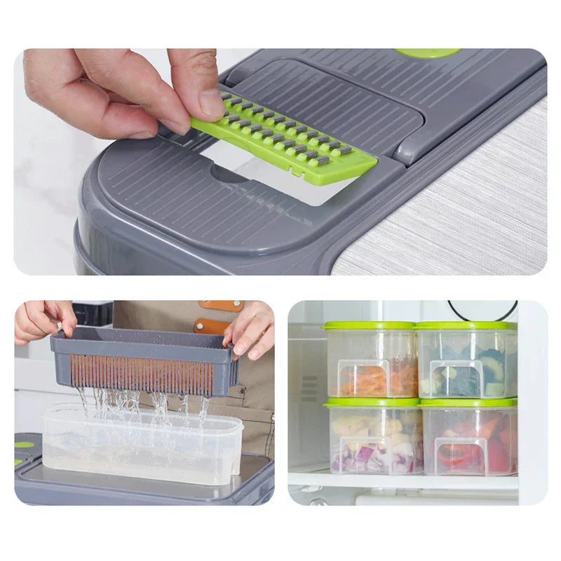 Multifunctional Vegetable Slicer Chopper