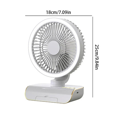 Oscillating Desk Table Fan
