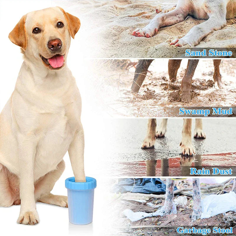 Pet Paw Cleaner Cup Washer Brush Tool