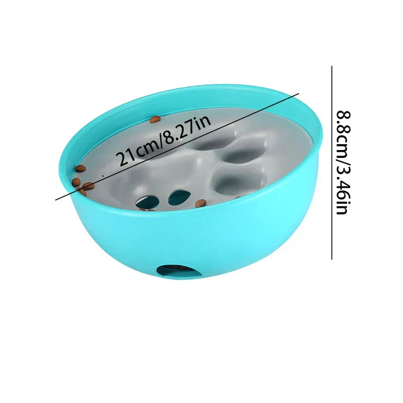 Pet Slow Feeder Puzzle Bowl Dish