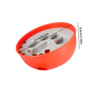 Pet Slow Feeder Puzzle Bowl Dish