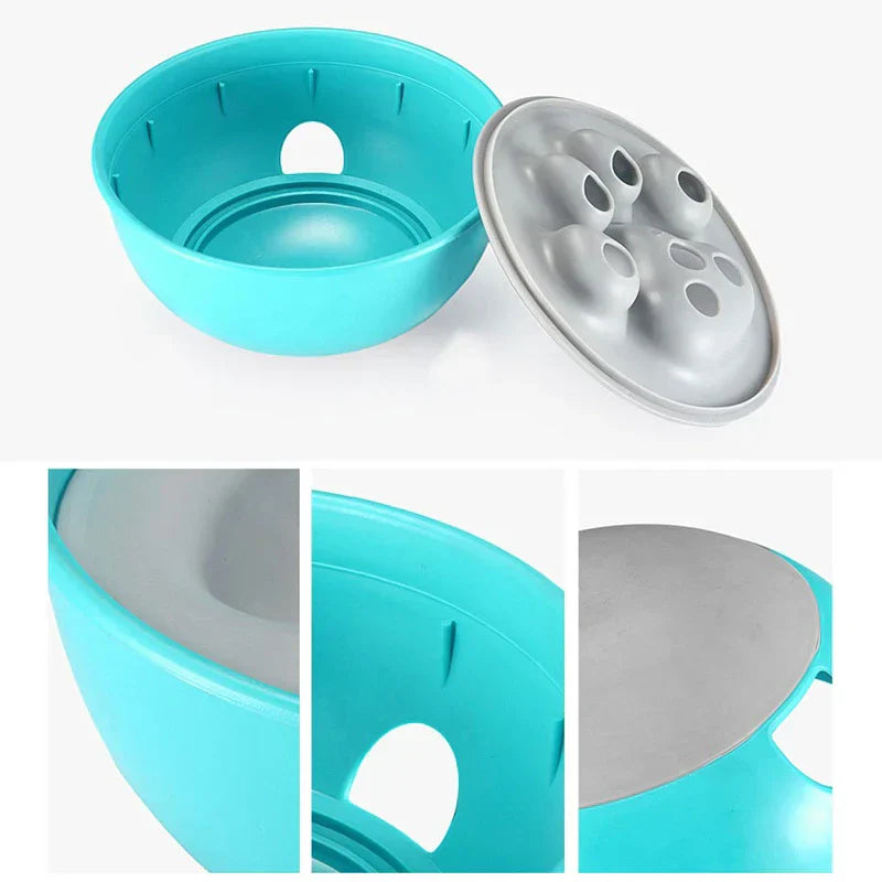 Pet Slow Feeder Puzzle Bowl Dish