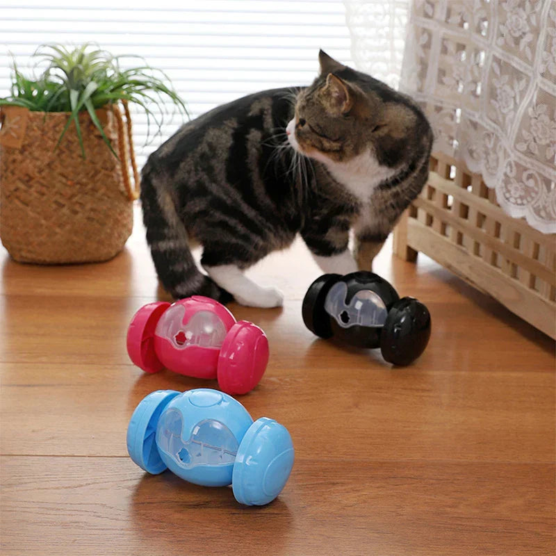 Pet Treat Dispensing Toy Car