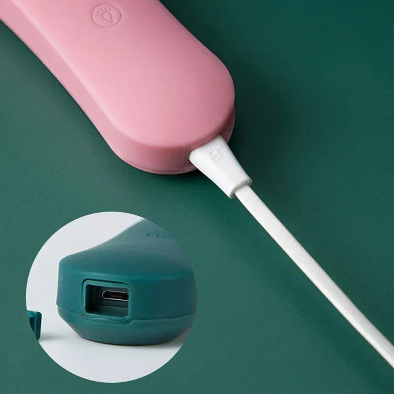 Photon Light Therapy Silicone Facial Cleansing Brush