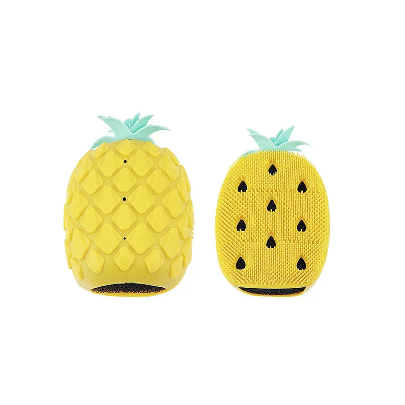 Pineapple Silicone Body Scrubber Brush