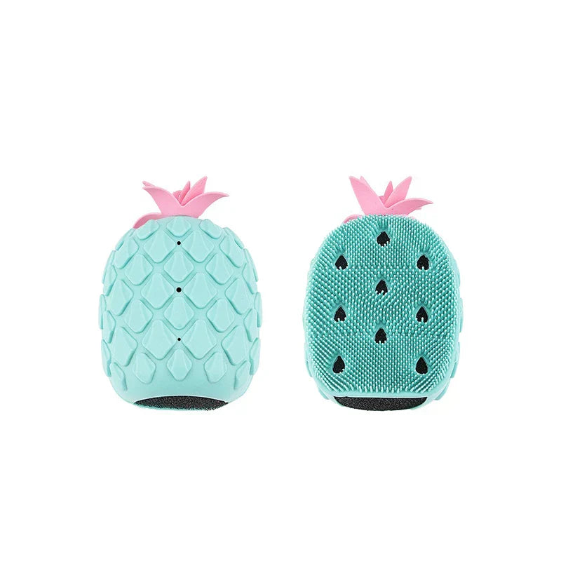Pineapple Silicone Body Scrubber Brush