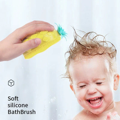Pineapple Silicone Body Scrubber Brush