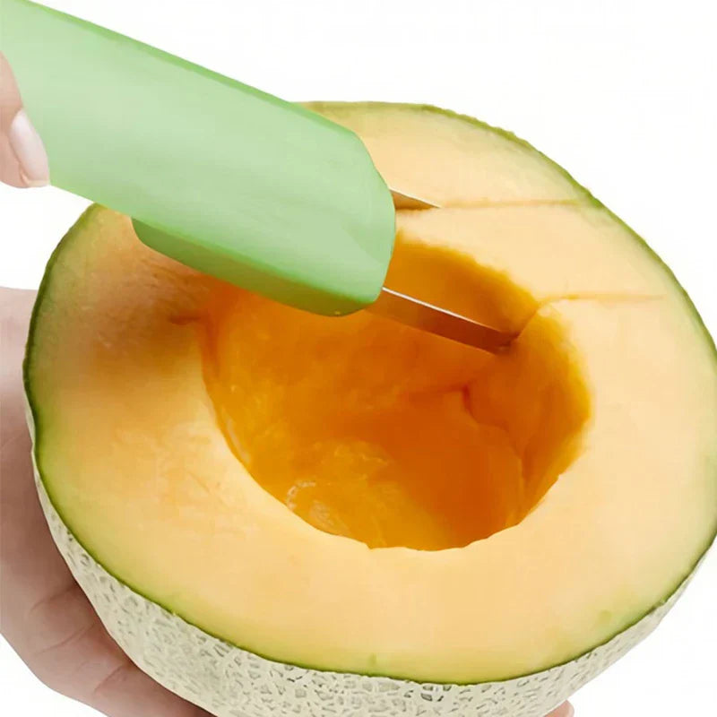 Plastic Melon Slicer Cutter Knife Tool