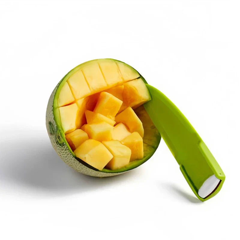 Plastic Melon Slicer Cutter Knife Tool