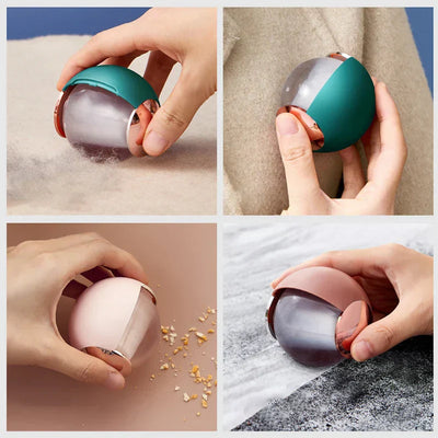 Portable Clothes Lint Remover Roller