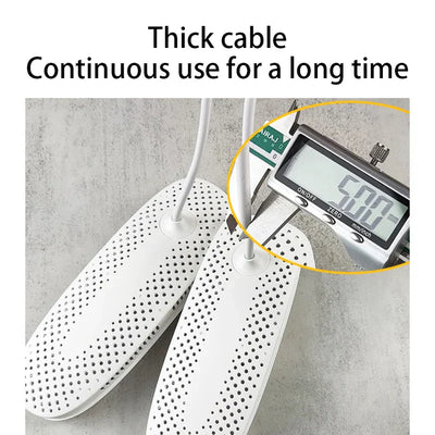 Portable Footwear Heating Drying Rack