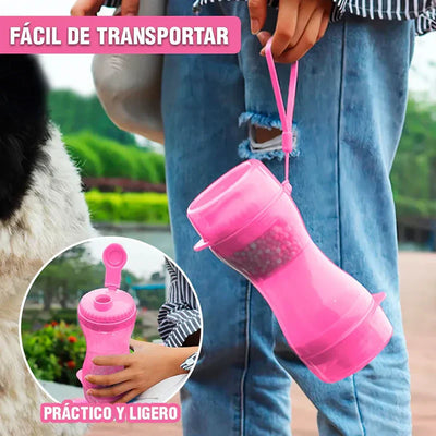 Portable Pet Travel Water Bottle Dispenser